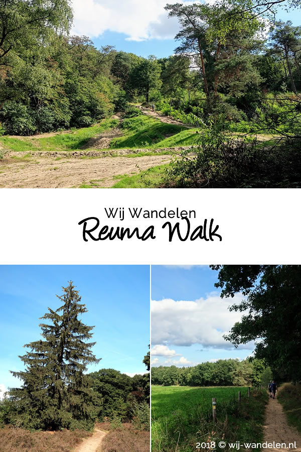Ik wandel de Reuma Walk omdat ik artrose heb, een vorm van reuma. De Reuma Walk 2018 is een prachtige boswandeling (15 km) rondom Lunteren