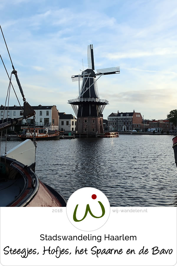 De Groene Wissel Haarlem is een heerlijke ontdekkingstocht door de historische binnenstad van Haarlem, langs de Spaarne, steegjes en Haarlemse hofjes.