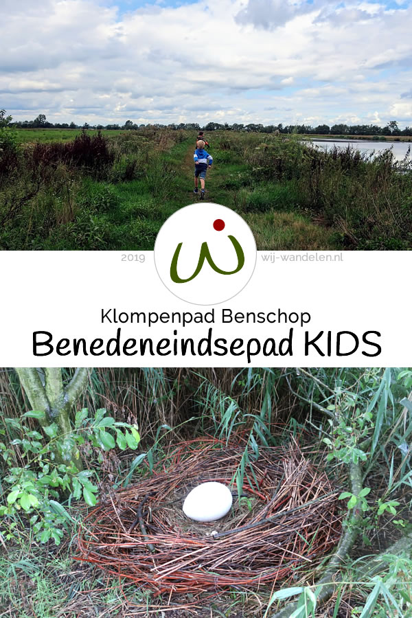 Benedeneindsepad KIDS - Klompenpad Benschop (9km) - Op stap met kids (6-7 jr) om het Benedeneindsepad te testen