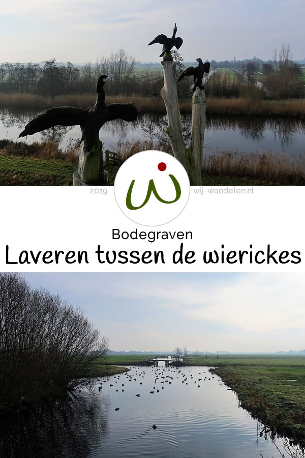 Laveren tussen de Wierickes, 20 km wandelen in het Groene Hart langs de Oude Hollandse Waterlinie.
