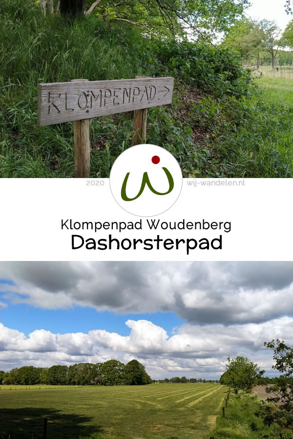 Dashorsterpad | 12 km | Een prima klompenpad in een landelijke omgeving | 45% onverharde paden