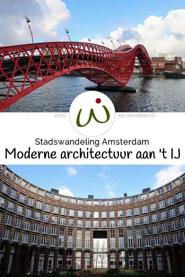 Moderne architectuur aan 't IJ | Stadswandeling Amsterdam | 8 km | Oostelijk havengebied, KNSM-eiland, Java-eiland