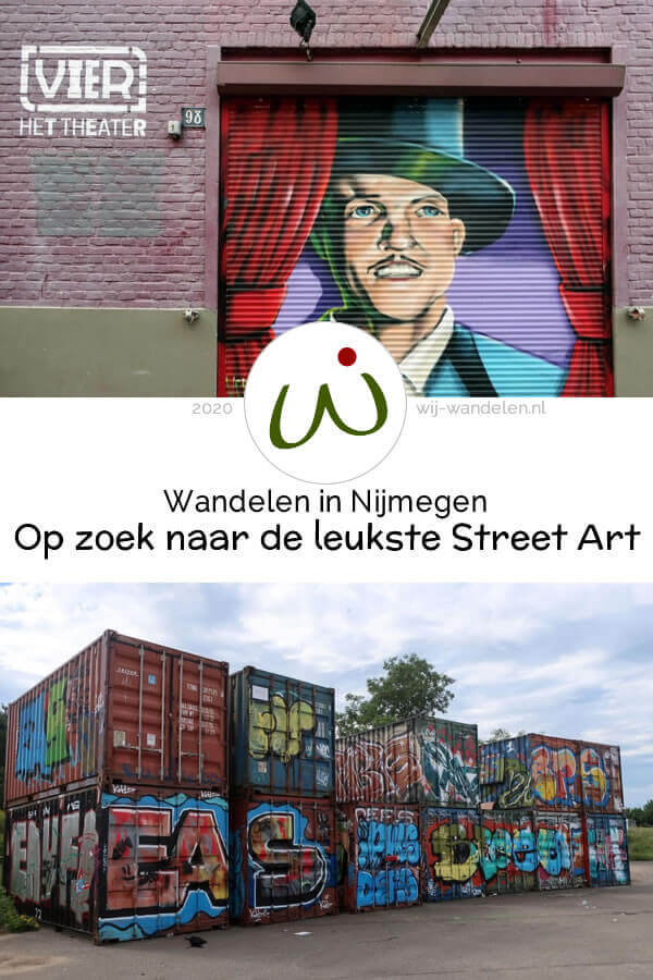 Ik maakte een leuke stadswandeling (12km) in Nijmegen langs de tofste Street Art. Vasim terrein, Honig-complex, Collectief Verfbaar.
