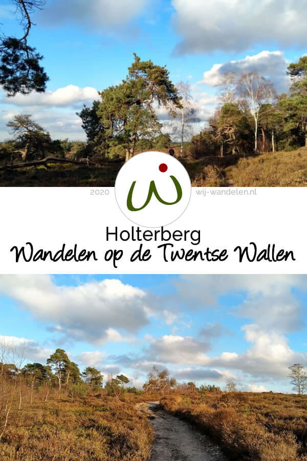 Wij maken een prachtige boswandeling (15km) over de Holterberg uit de gids -Wandelen op de Twentse Wallen-|NP Sallandse Heuvelrug