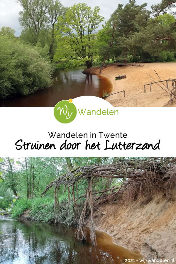 Prachtige wandeling door het Lutterzand | 7 km | Onmeunig mooi wandelen langs de Dinkel | Wandelen in Twente