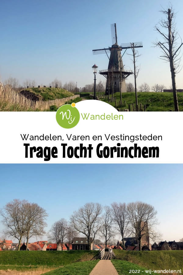 De Trage Tocht Gorinchem (16km) is een afwisselende wandeling door 3 provincies in de vestingdriehoek, Gorcum, Woudrichem, Slot Loevestein