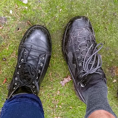 De voeten uit Handel