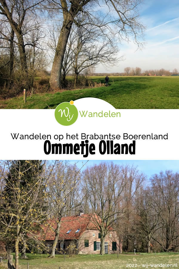 De Groeten uit Olland (12km) is een heerlijke rondwandeling over het Brabantse Boerenland rondom Olland