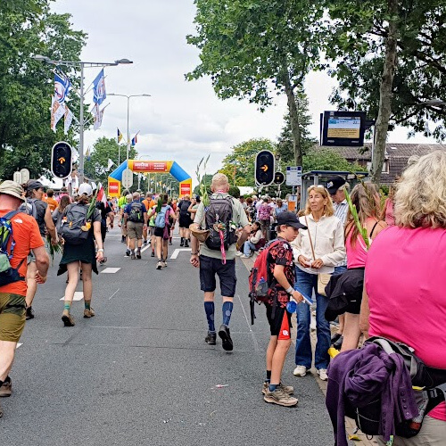 Nog maar 7,5 kilometer te gaan