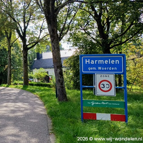 Wij wandelen de route Kort en Prachtig Harmelen Wij wandelen de route Kort en Prachtig Harmelen