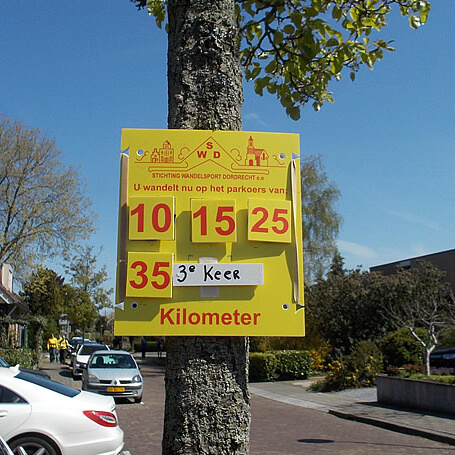 Georganiseerde wandeltochten